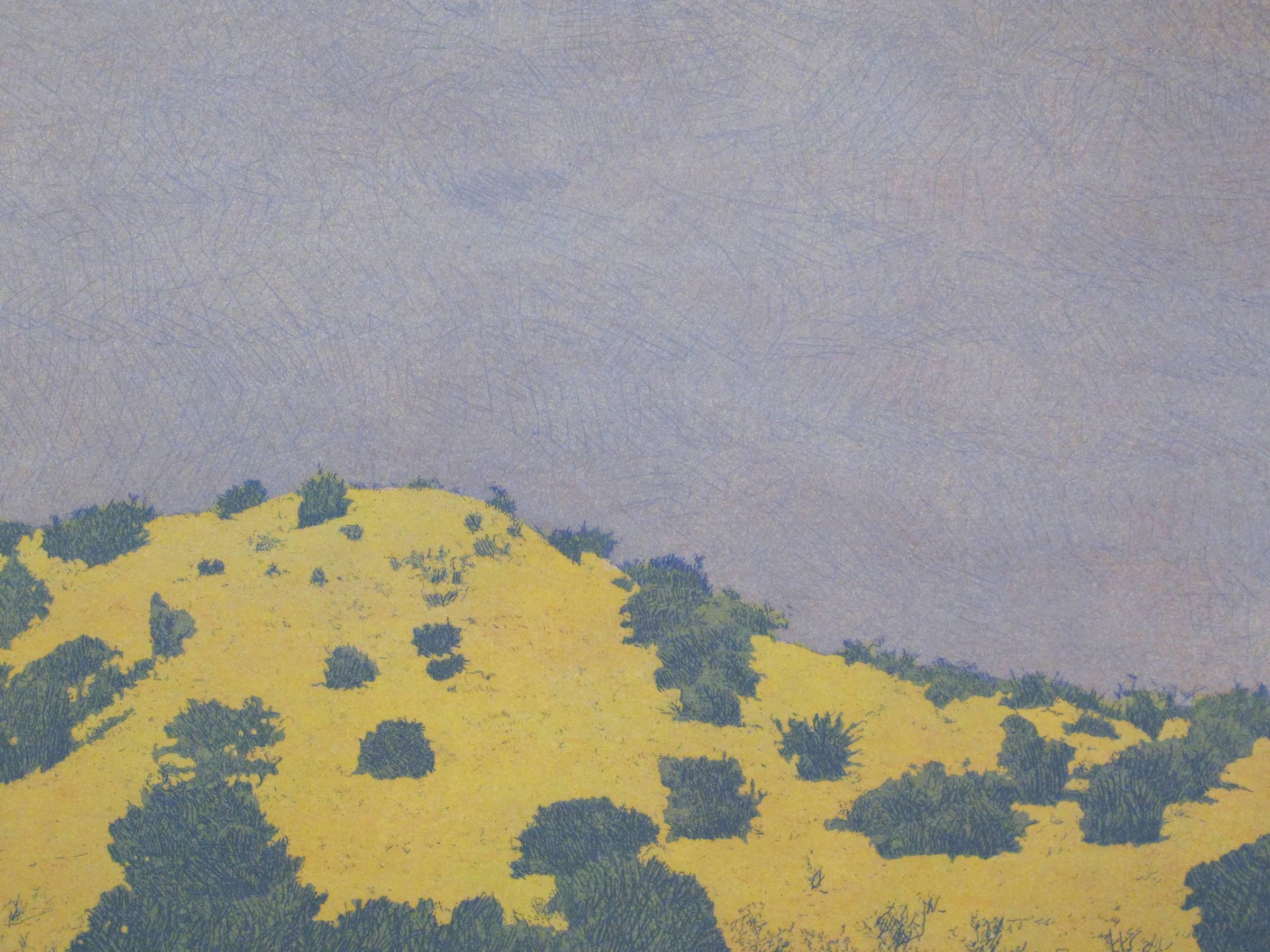 John Hogan Landscape Print - Hill
