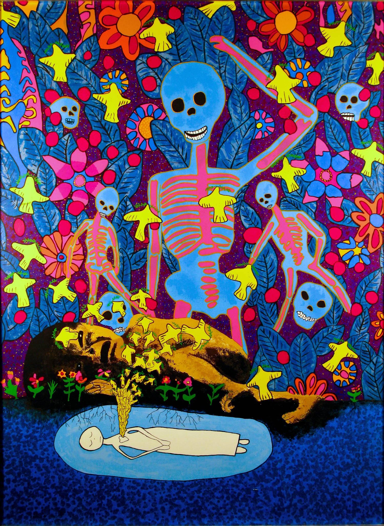 Eduardo Oropeza Figurative Print - Esperanza (Hope)