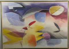 Rincon Marquis II, Emmi Whitehorse, unique, abstract, yellow, blue, red, purple