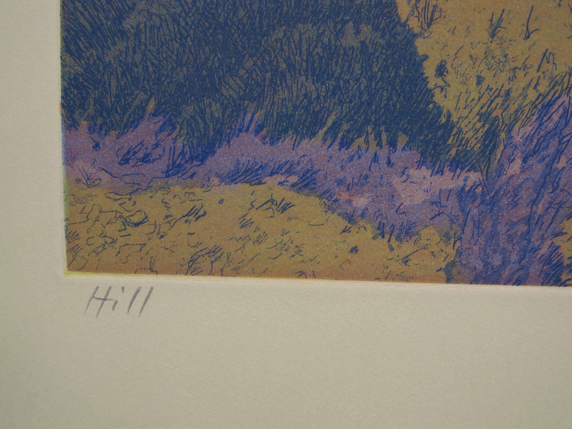 Hill - Contemporary Print by John Hogan