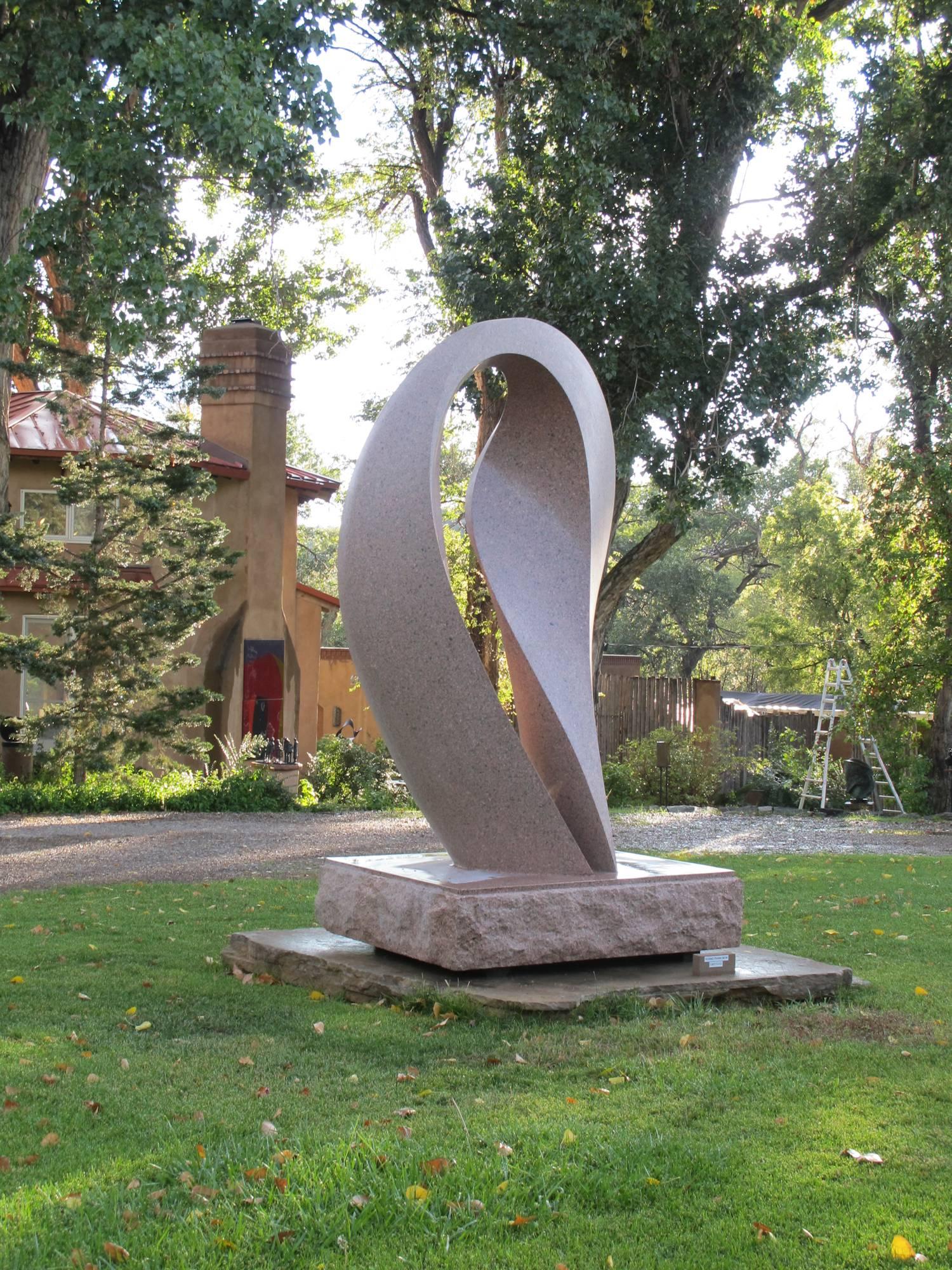 Untitled, by Khang Pham-New, contemporary, abstract, granite sculpture, outdoor  For Sale 8