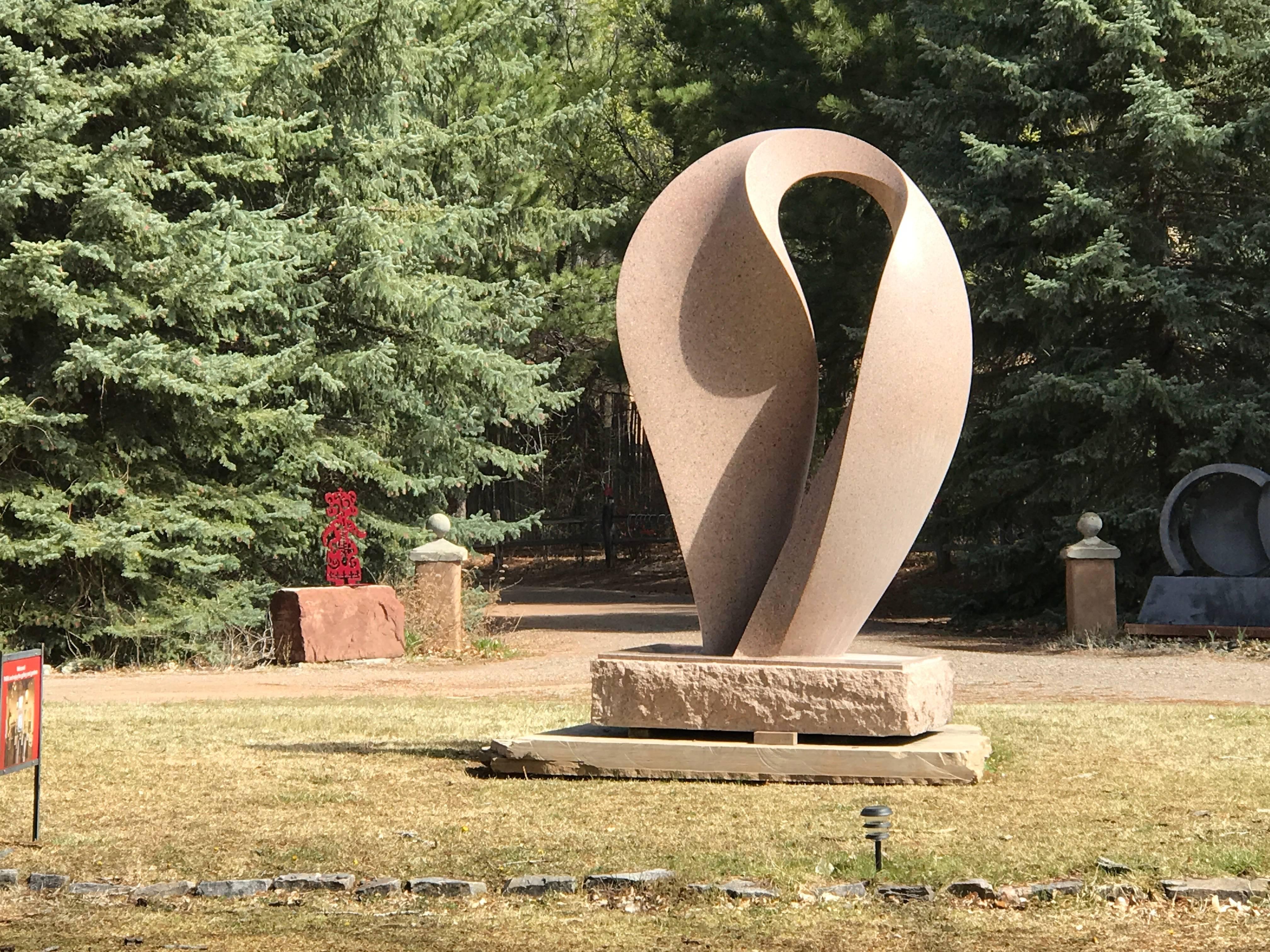 Untitled, by Khang Pham-New, contemporary, abstract, granite sculpture, outdoor  For Sale 9