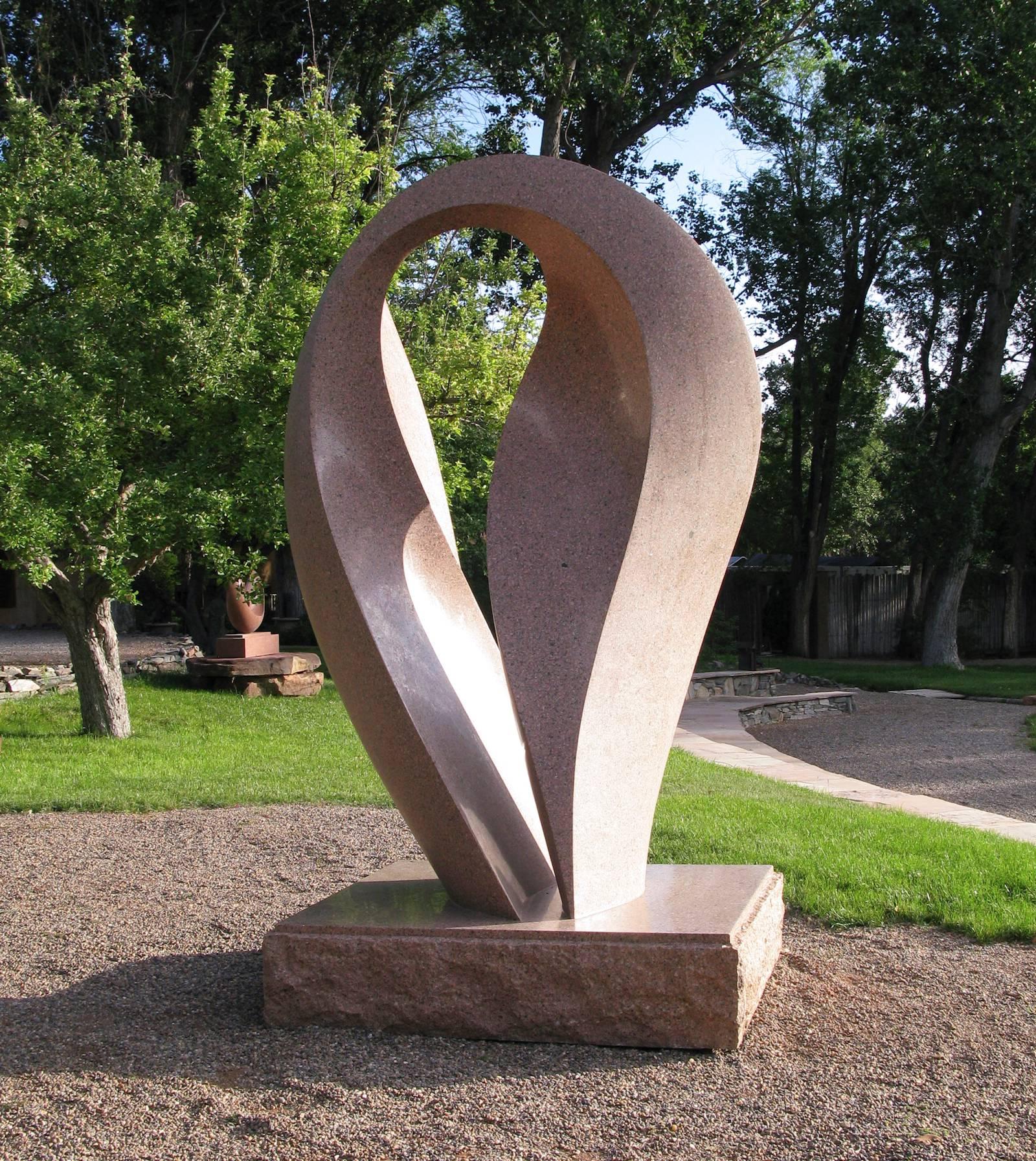Untitled, by Khang Pham-New, contemporary, abstract, granite sculpture, outdoor  For Sale 3