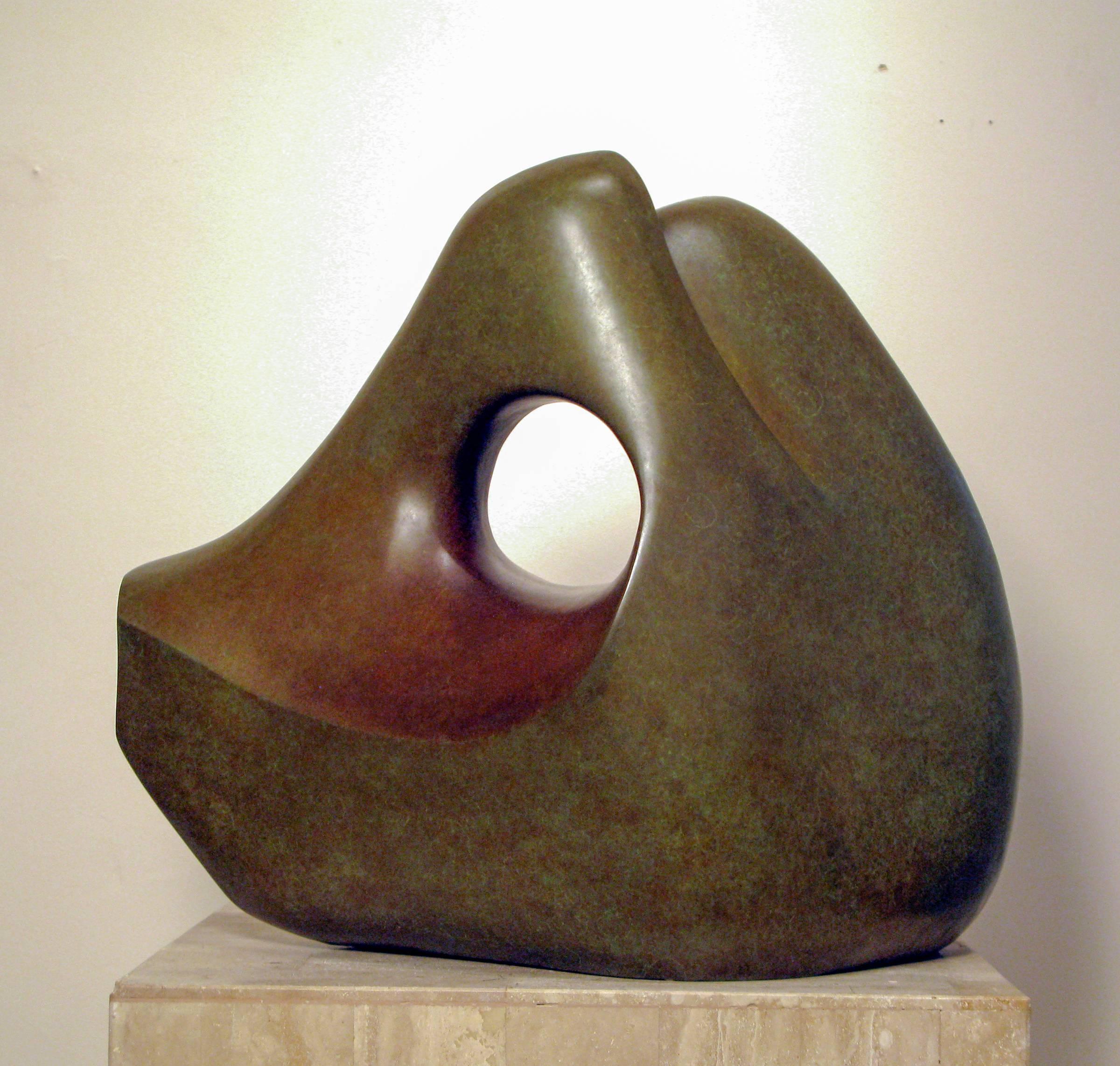 his sculpture “offering of the sacred pipe” is on display in nyc.