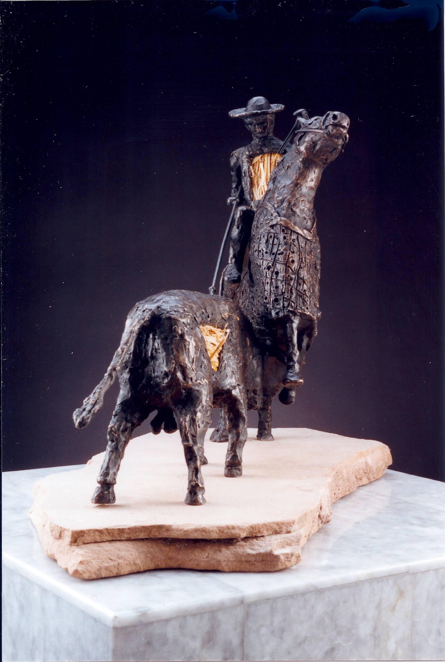 El Picador - Sculpture by Eduardo Oropeza
