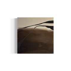 ABSTRACT Painting Black Lines Minimal Spanish Artist AGR 2023