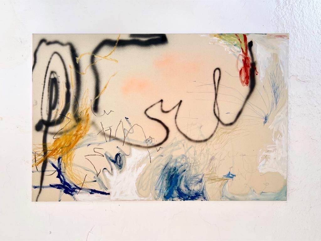 Sophie Crichton est une peintre abstraite originaire de Toronto (née en 1993), qui vit et travaille actuellement à Barcelone. Ses travaux sont une manifestation visuelle de son expérience, de son interaction avec les environnements urbains et d'une