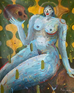 CONTEMPORARY Kunstwerk Ukraine Künstler Iryna Maksymova Big Dilema 2023, CONTEMPORARY