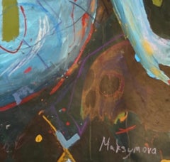 CONTEMPORARY Artwork Ukraine Artist Iryna Maksymova Big Dilema 2023