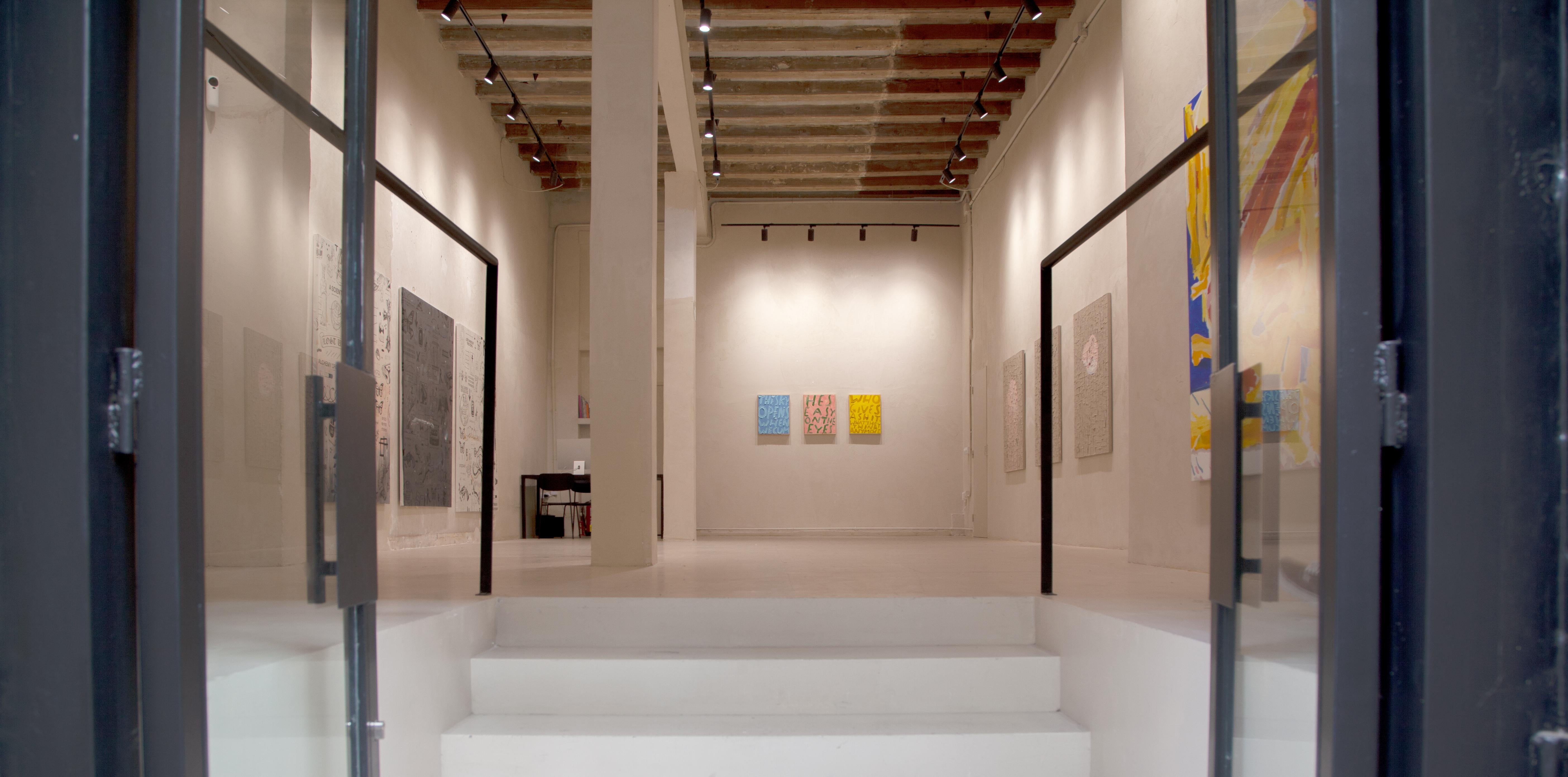 ABSTRACT Artwork Red Arrow 2 by Contemporary Artist Colt Seager 7