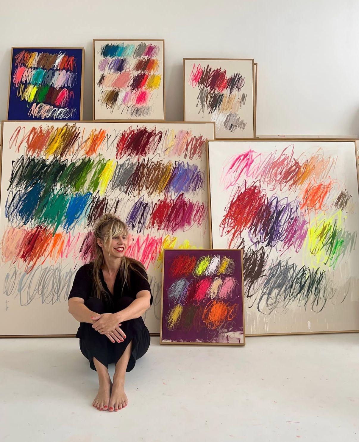 Contemporary New Abstract Artwork Colors Artista Christina Gschwantner 2024 7