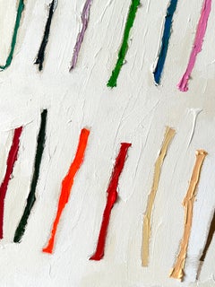 Contemporary Minimalist Abstract Painting by Christina Gschwantner