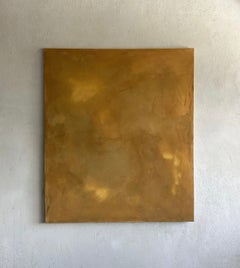 Teté Alurralde Contemporary Abstract Painting in Earth Tones Nature