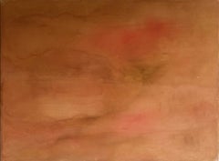 Contemporary Minimalist Landscape Earth Abstract Painting Canvas Tete Alurralde
