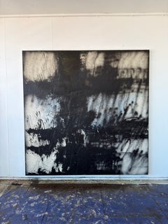 Denis Ymeri, Large Contemporary Expressionism Abstract Painting Mixed Media