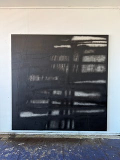Denis Ymeri, Large Contemporary Expressionism Abstract Painting Mixed Media