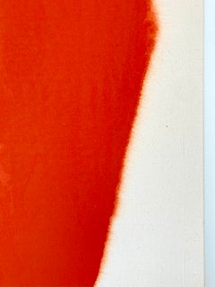 Gabriele Meunie Contemporary Abstract in Orange Large Painting