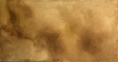 Teté Alurralde Contemporary Ochre Abstract Painting, 2026