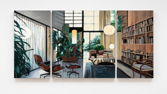 Bea Sarrias, Pittura d'interni contemporanea, Luce e silenzio, 2026