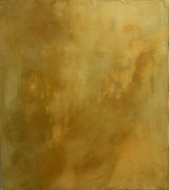 Teté Alurralde Ochre, Mustard and Earth-Tone Abstract Painting