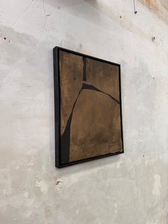 Alicia Gimeno Whispering Pines I, Textured Abstract Painting, 2026