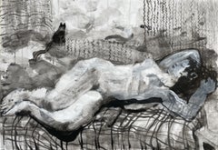 Memories of the Countryside – Figurative Work on Paper, 70 × 100 cm, 2025