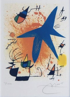 Joan Miró -- L'Astre Bleu