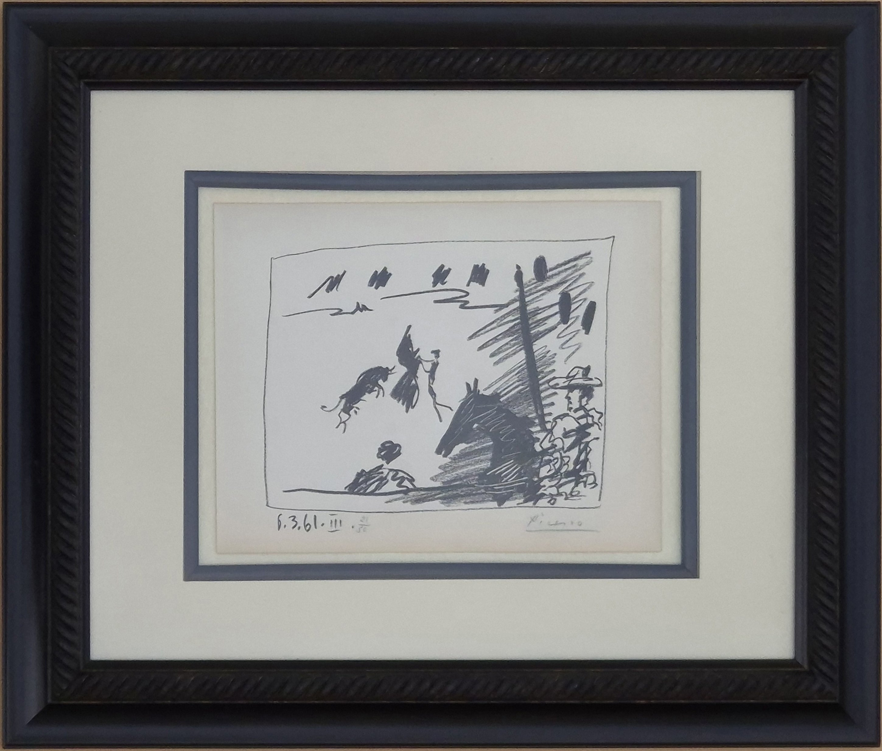 How much is a signed Picasso print worth?