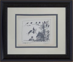 „Les Banderilles“ aus „A los toros avec Picasso“, handsigniert