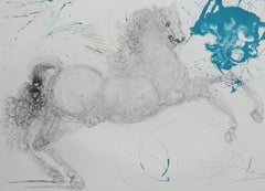 Salvador Dalí -- Pegasus de The Mythology suite