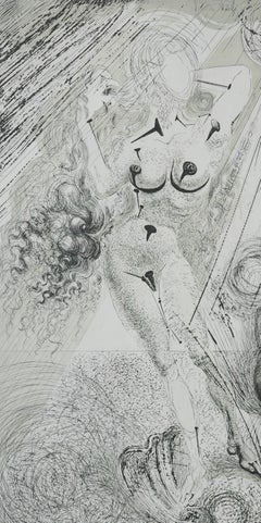 Salvador Dalí­ -- Theseus from The Mythology suite