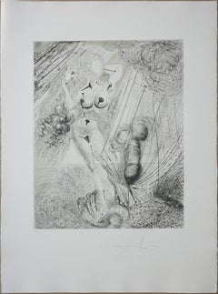Salvador Dalí­ -- Theseus from The Mythology suite