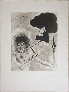 Salvador Dalí­ -- Jupiter from The Mythology suite