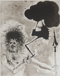 Salvador Dalí­ -- Jupiter from The Mythology suite