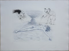 Salvador Dalí­ -- Hypnos from The Mythology suite