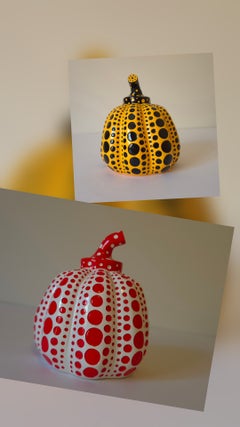 A set of Pumpkin (Yellow/Black and Red/White)