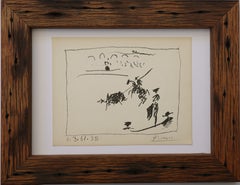 Pablo Picasso -- A complete set of 4 lithographs, Hand Signed