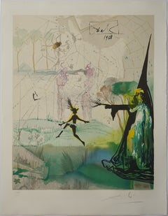 Salvador Dali -- Damis' Dilemma aus Der Marquis de Sade