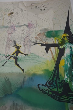 Salvador Dali -- Damis' Dilemma aus Der Marquis de Sade
