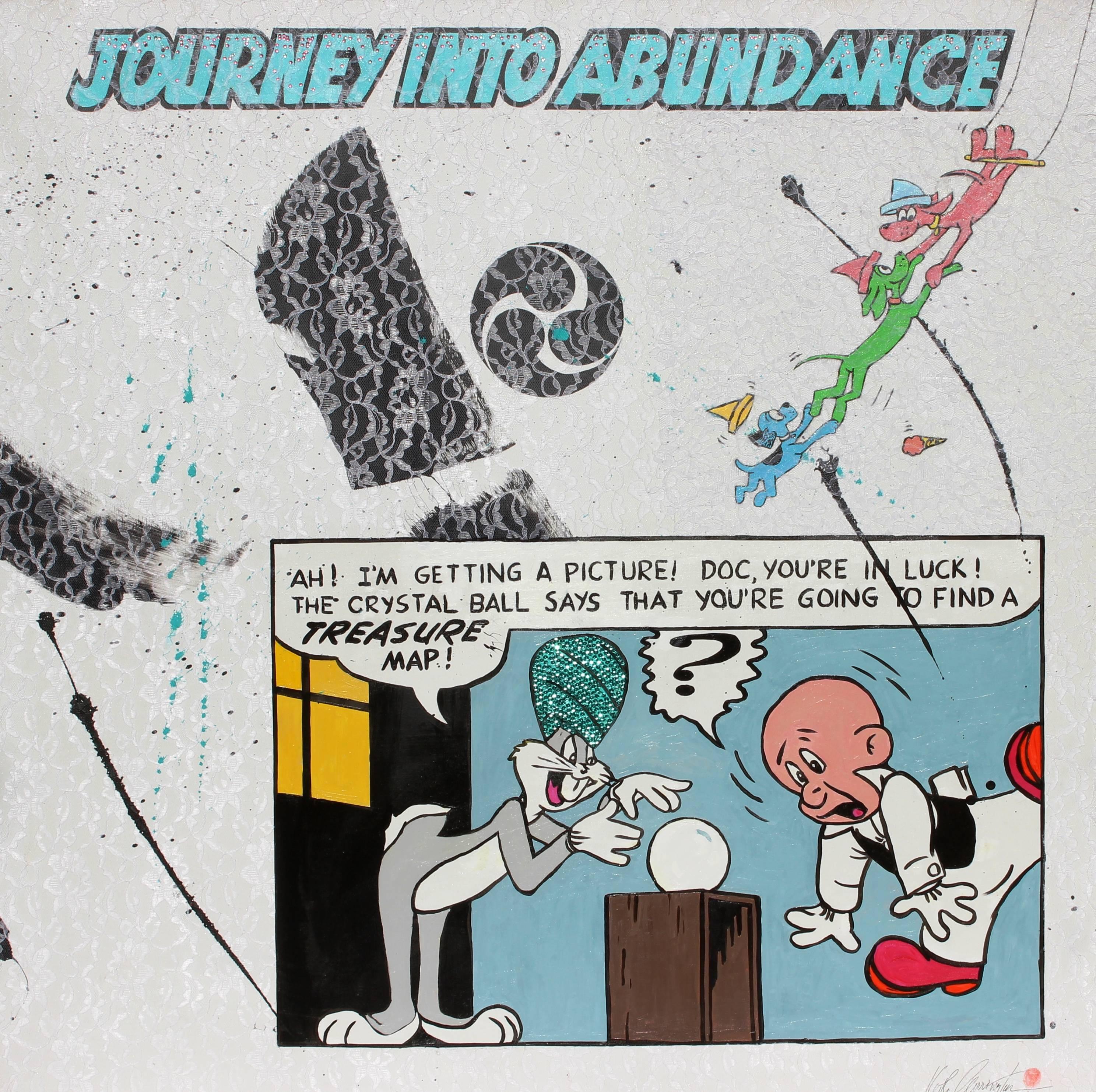 Journey Into Abundance   - Mixed Media Art by Keith Carrington