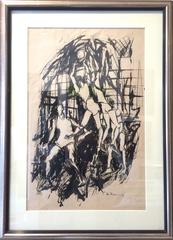 Untitled Ink Drawing (Busketball)