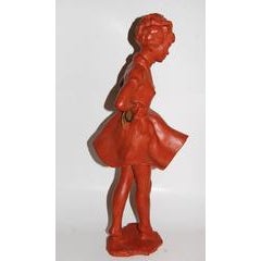 Dancing Girl Terra-cotta Sculpture 9