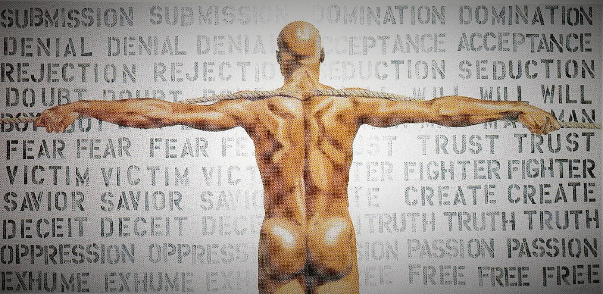 Nude Painting Keith Carrington - Robert Mapplethorpe - Modèle « State of Mind » Ken Moody 