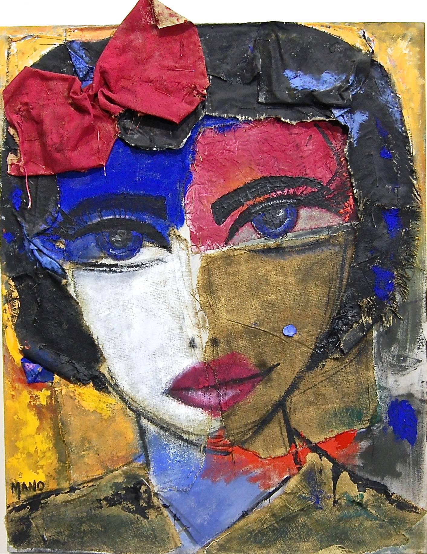 "Sofia" - Mixed Media Art by Mano Nogueira 