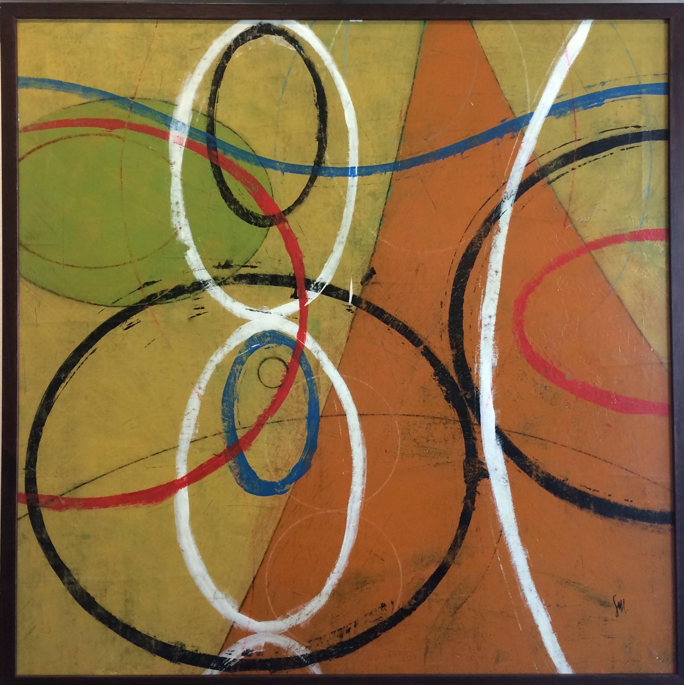 Jay Hall Abstract Painting - Resonance 