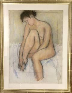 Post-impressionistisch Zeichnungen und Aquarellmalerei