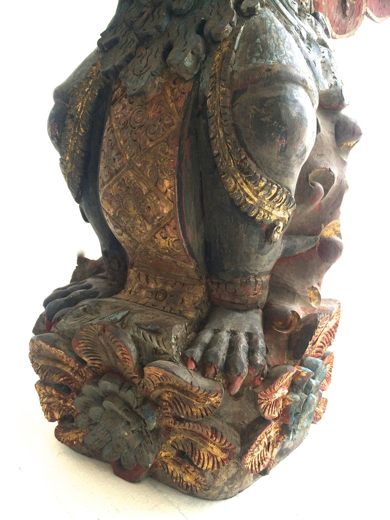 Garuda Temple Sculpture 19th Century Bali 2
