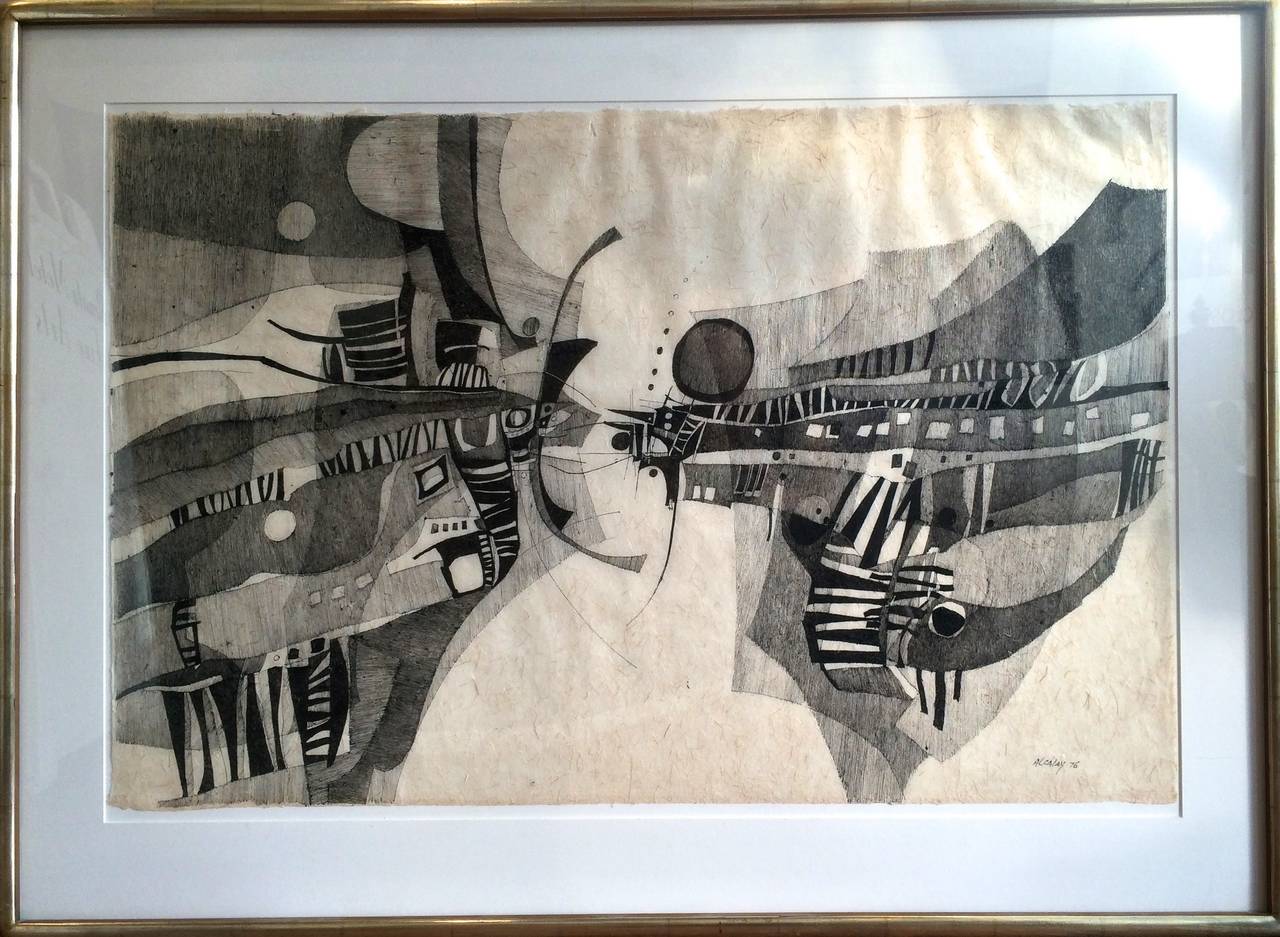 Ink on paper