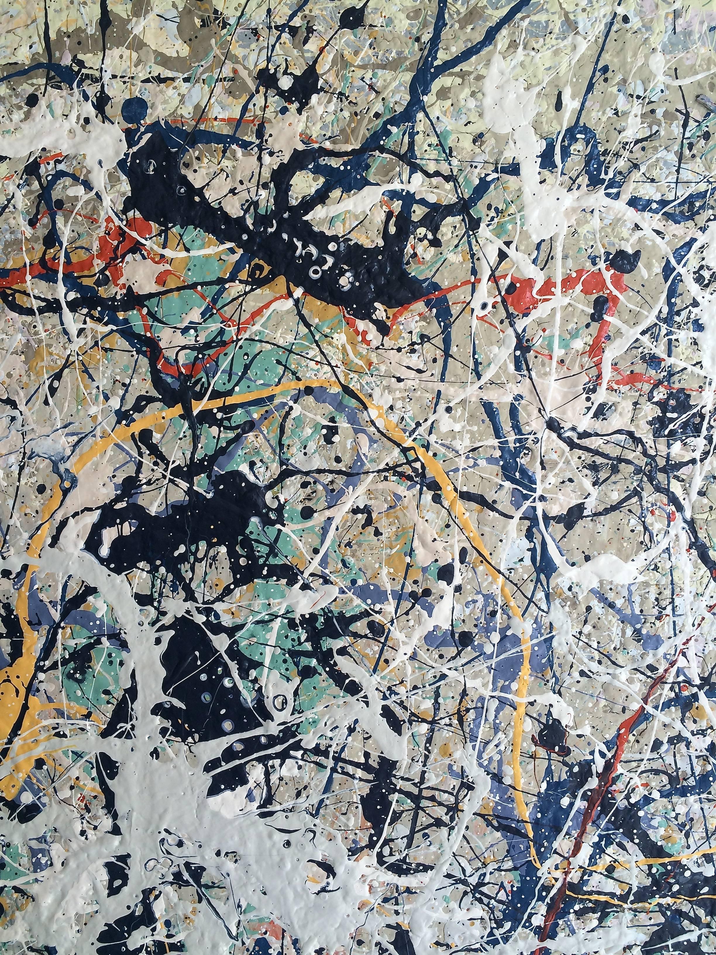 Harmony - Abstract Painting by John Frates