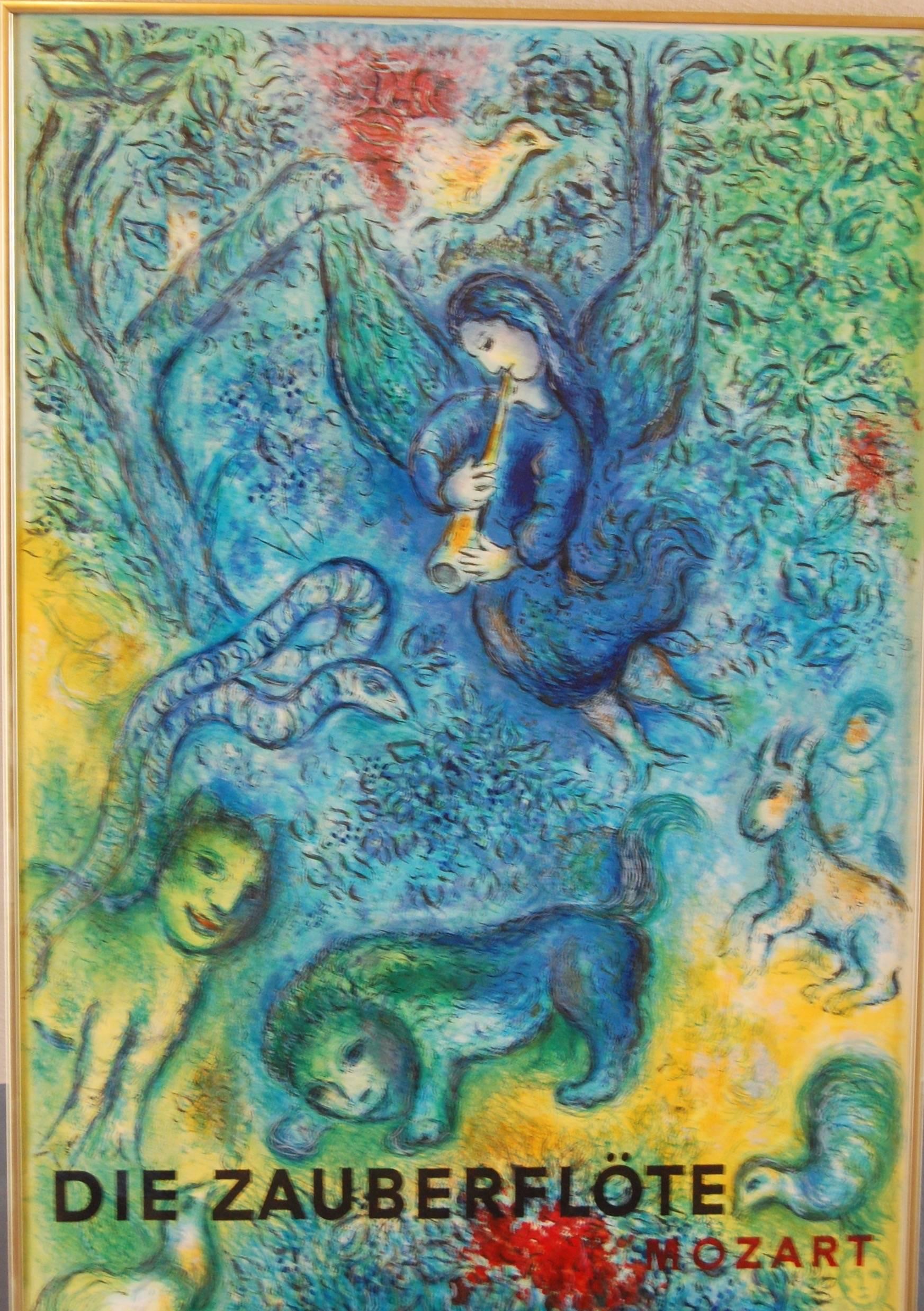 chagall magic flute poster
